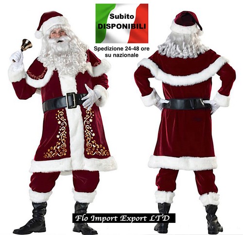 Vestito costume babbo natale - costume,