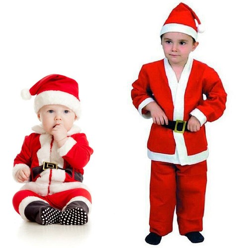 Costume bimbo vestito babbo - vestito,