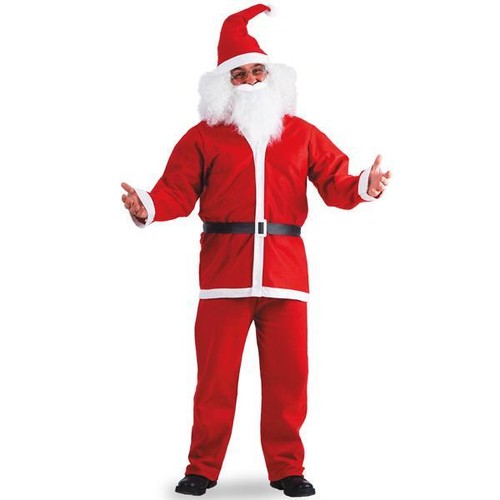 Costume babbo natale - babbo, xl