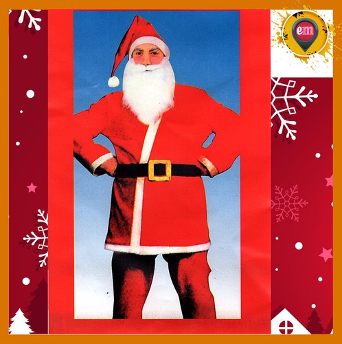 Costume babbo natale santa - natale,