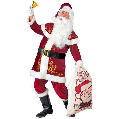 Vestito carnevale babbo natale - vestito,