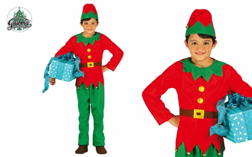Costume elfo aiutante babbo - costume,