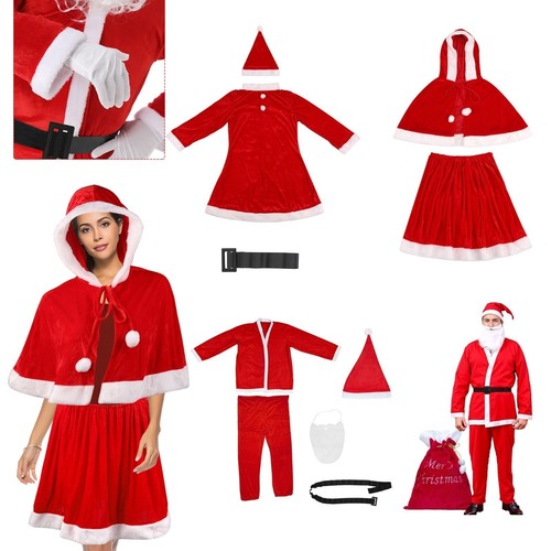 Costume completo babbo natale - costume,