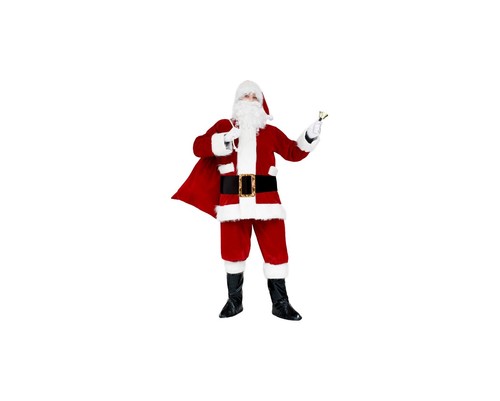 Vestito babbo natale lusso - babbo,
