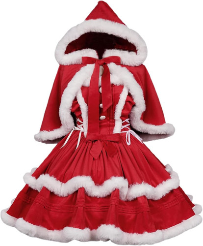 Costume natalizio bambina - da,