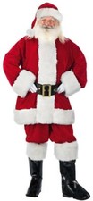Costume babbo natale americano