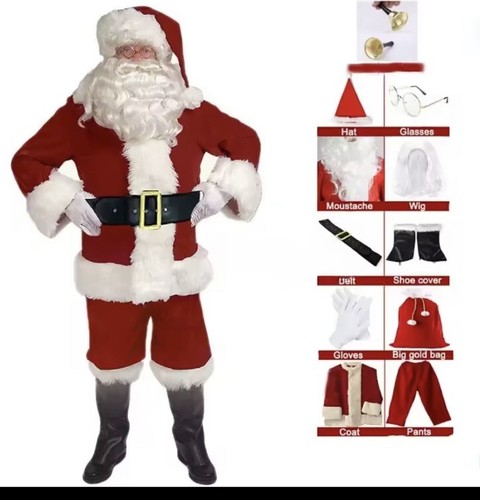 Vestito costume babbo natale - costume,