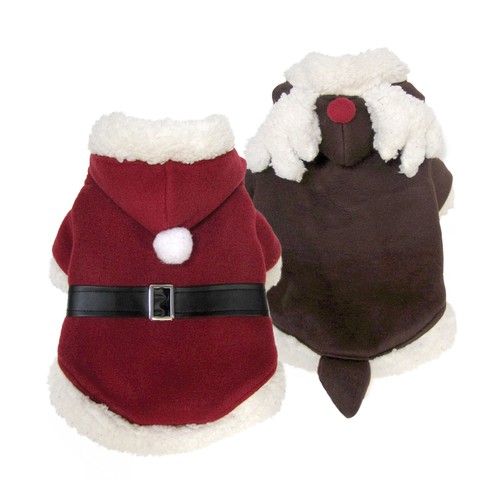 Costume babbo natale renna - costume,