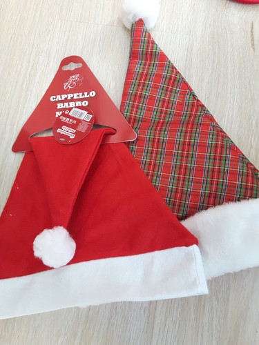Cappello babbo natale scozzese - cappello,