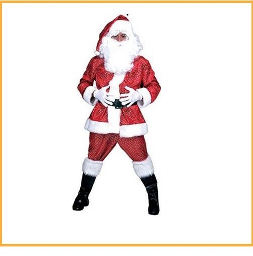Costume babbo natale - costume, con