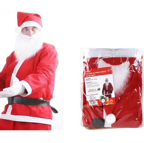 Costume babbo natale - costume, uomo