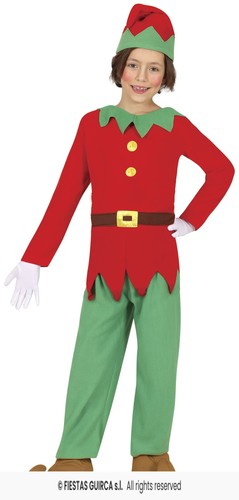 Costume elfo babbo natale - elfo,