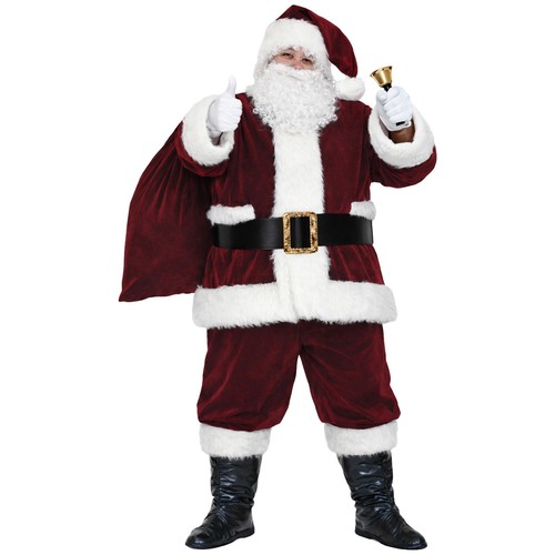Costume babbo natale bordeaux - babbo,