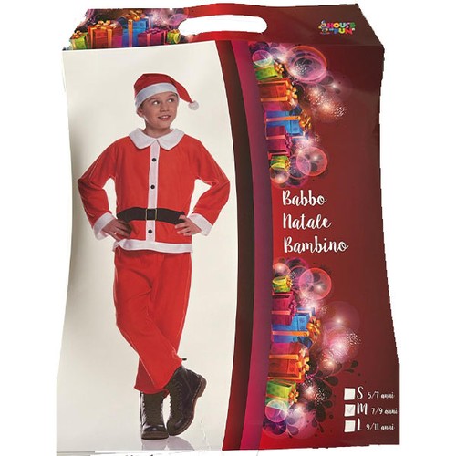 Costume babbo natale bambino - costume,
