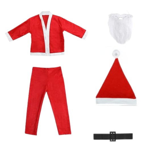 Costume babbo natale adulto - babbo,