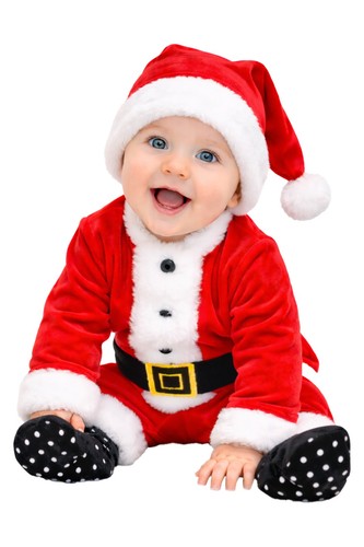 Costume neonato babbo natale - babbo,