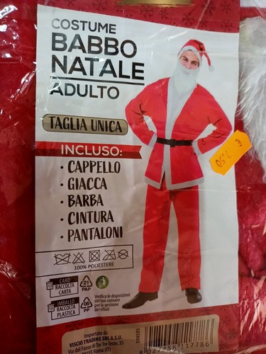 Vestito babbo natale - di,